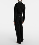 Bottega Veneta High-rise wide-leg jeans