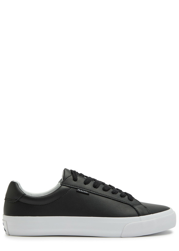 Photo: Paul Smith Amos Leather Sneakers Black