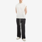 MKI Men's Loose Gauge Vest in Off White