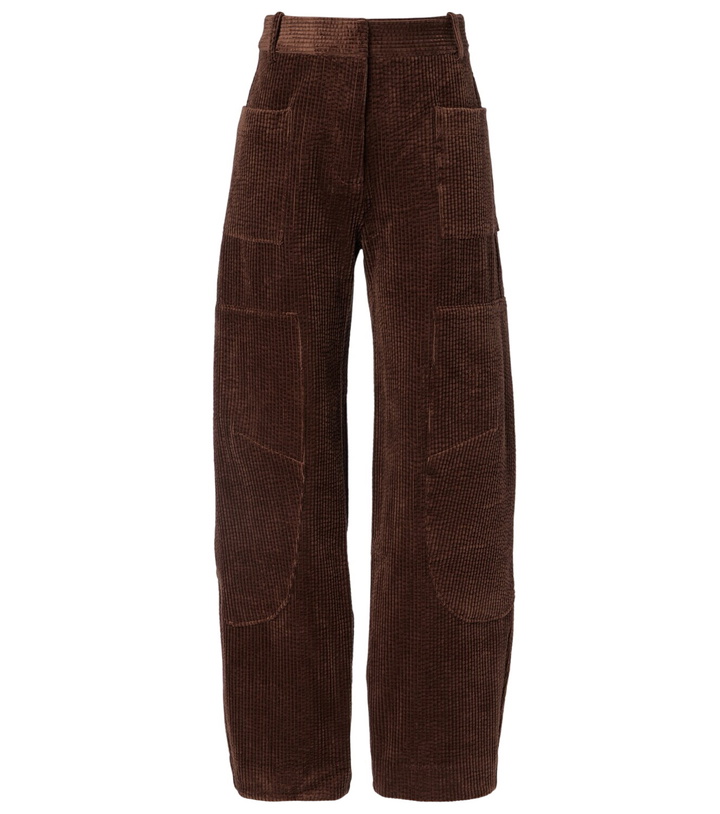 Photo: Ganni Cotton corduroy cargo pants