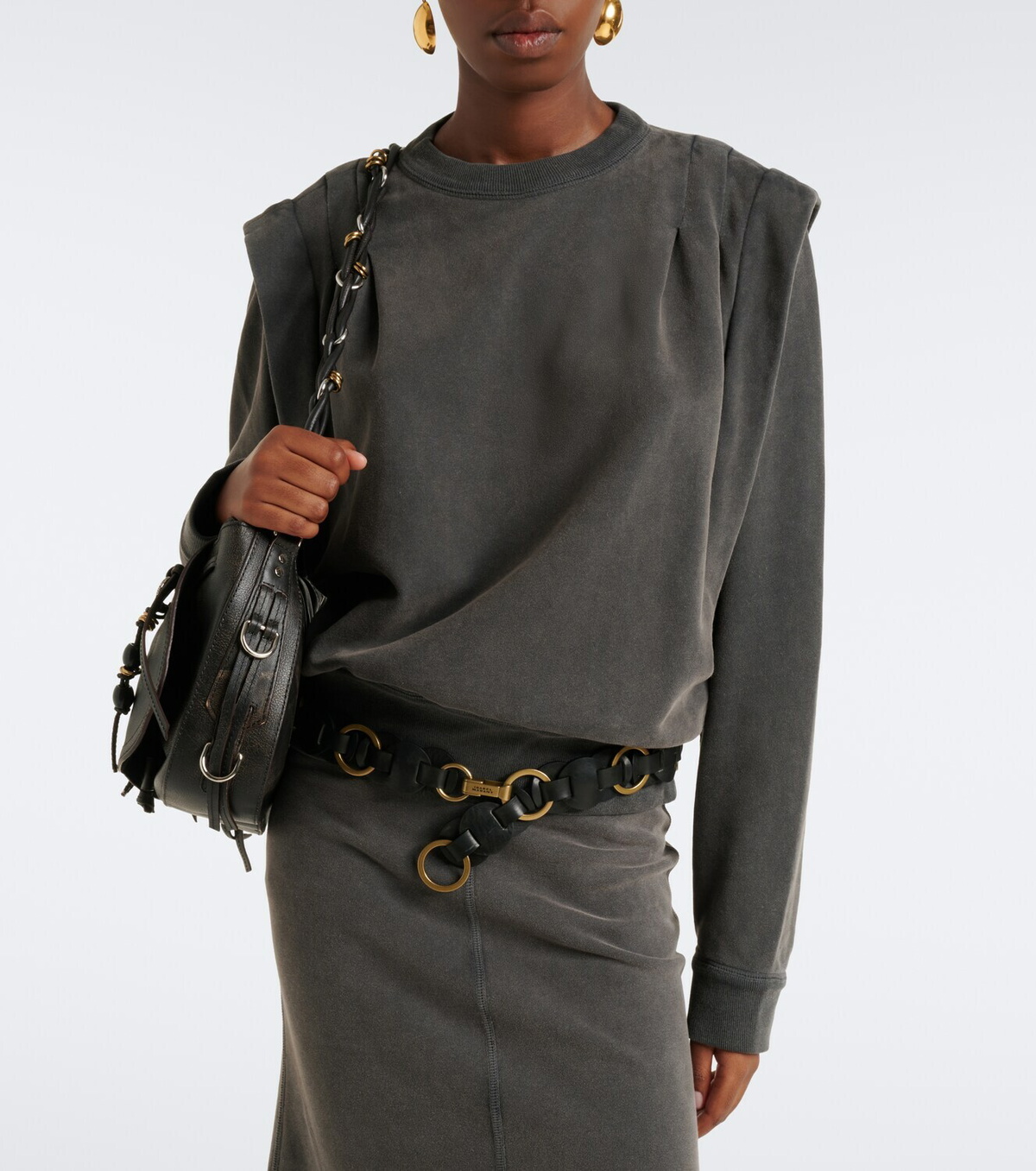 Marant Etoile Soldy cotton jersey sweatshirt
