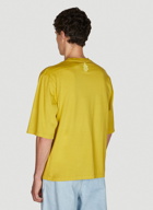 Buckle Pocket T-Shirt in Yellow