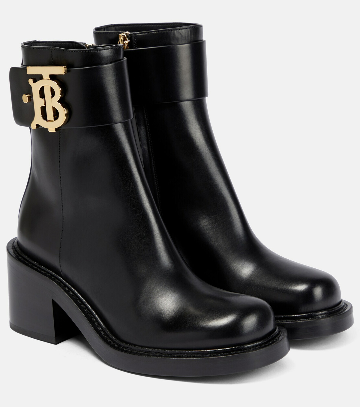 Burberry - Westella leather ankle boots Burberry