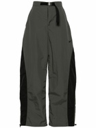Reebok LTD Grey Wide-Leg Panelled Track Pants