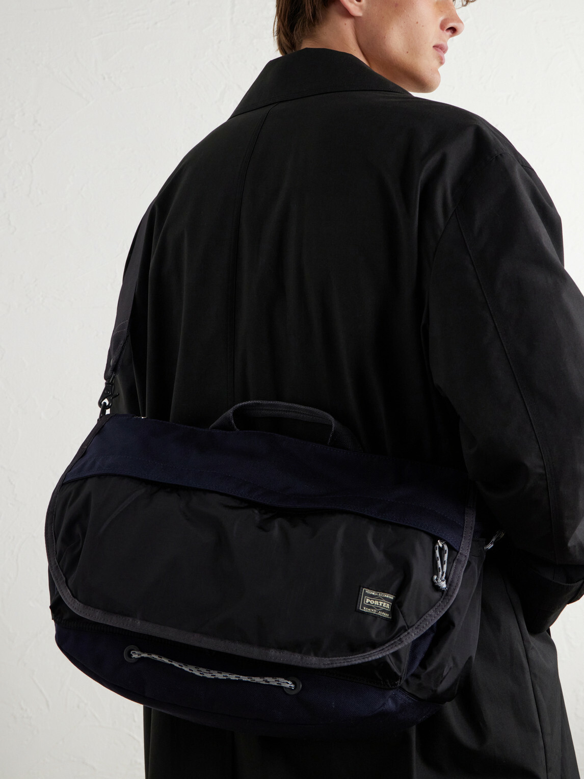 Porter-Yoshida and Co - New Hype Shell Messenger Bag - Blue
