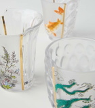 Seletti Hybrid Aglaura set of 3 glasses