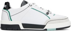 Moschino White & Black Streetball Sneakers