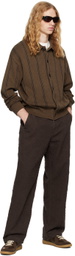 mfpen Brown Formal Cardigan