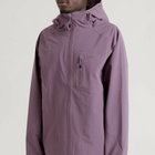 Mellow Clo Men's 3L Trek Jacket in Rich Plum