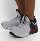 Under Armour - UA HOVR Apex Mesh and Rubber Sneakers - Gray