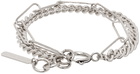 Justine Clenquet Silver Nico Bracelet