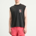 Represent 247 Men's Torch Crop Tank in Washed Black