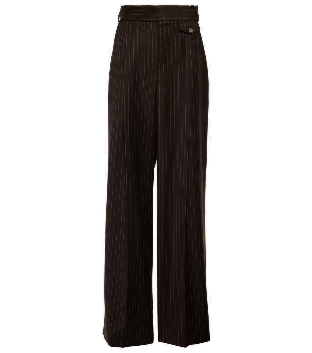Photo: The Mannei Jafr high-rise wool wide-leg pants
