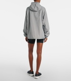 Loewe x On Storm striped half-zip jacket