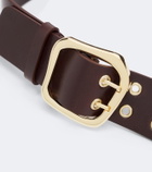 Amanu Wandile leather belt