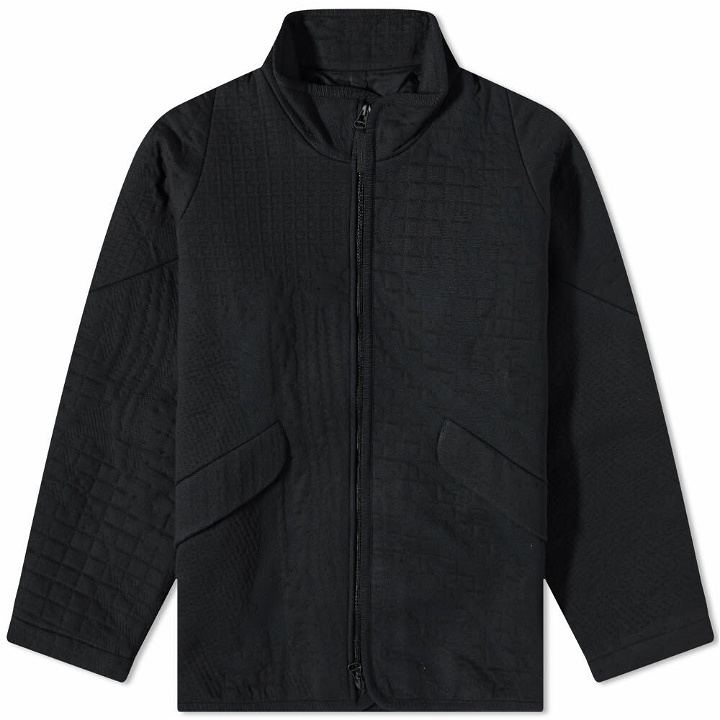 Photo: ByBorre Men's N-Type Knit Jacket in Black/Blue