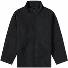 ByBorre Men's N-Type Knit Jacket in Black/Blue