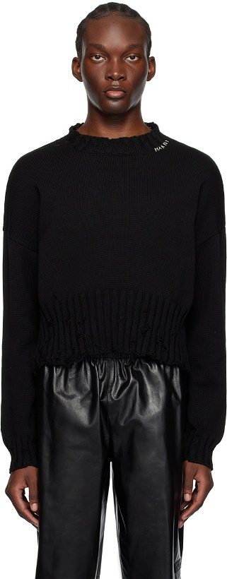 Photo: Marni Black Cropped Sweater