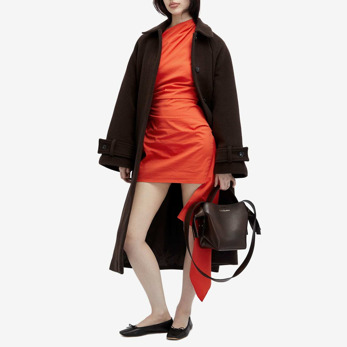 knee length dresses for ladies Dahlia Mini Dress ~ Marigold main image 0