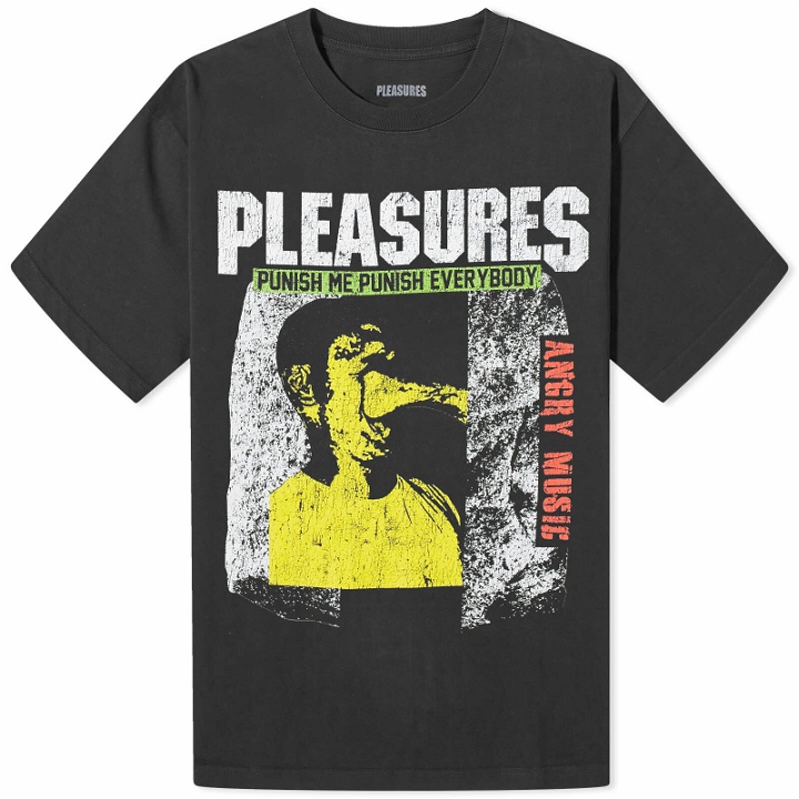 Photo: Pleasures Men's Punish T-Shirt in Black