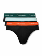 Calvin Klein Underwear - Three-Pack Stretch-Cotton Briefs - Black