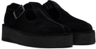 Clarks Originals Black Trek Wedge T-Bar Loafers