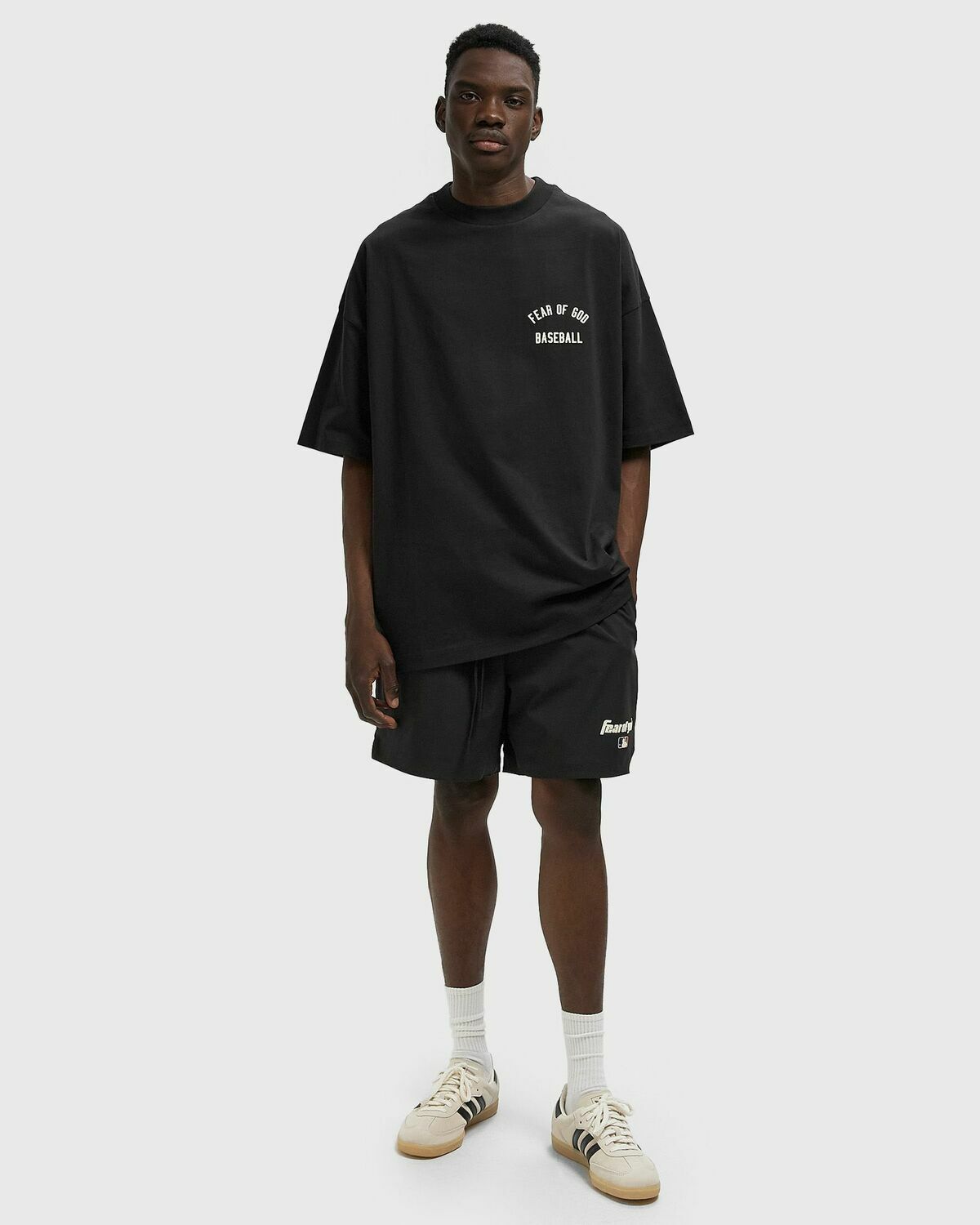 Fear of God Essentials MLB VINTAGE FIT CASUAL SHORT Black Men Fear 