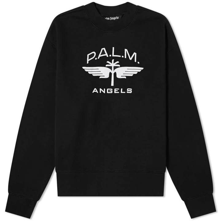 Photo: Palm Angels Military Wings Logo Crew Sweat