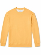 Brunello Cucinelli - Cotton-Blend Jersey Sweatshirt - Yellow