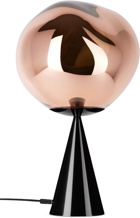 Tom Dixon Copper Melt Cone Fat Table Lamp