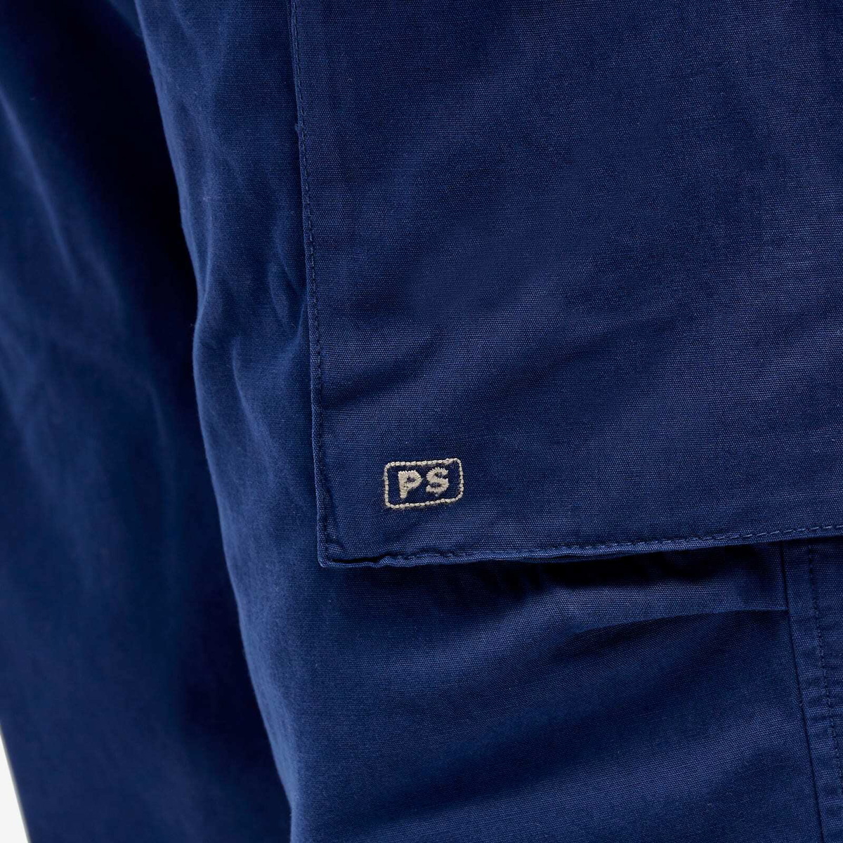 Paul Smith Men's Loose Fit Cargo Pants in Navy Blue