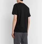 Comme des Garçons SHIRT - Logo-Print Cotton-Jersey T-Shirt - Black