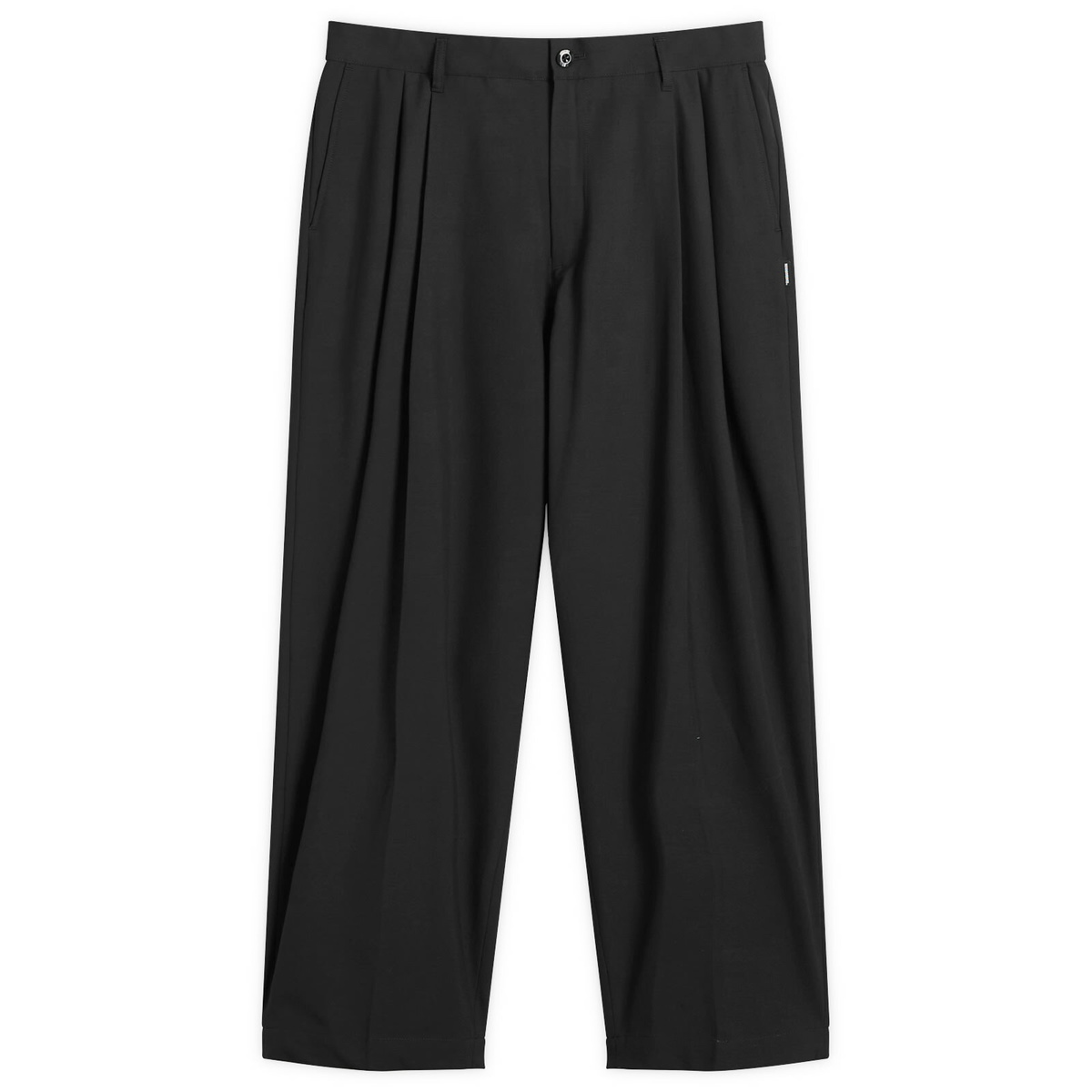 Neighborhood Men's Two Tuck Pants in Black Neighborhood