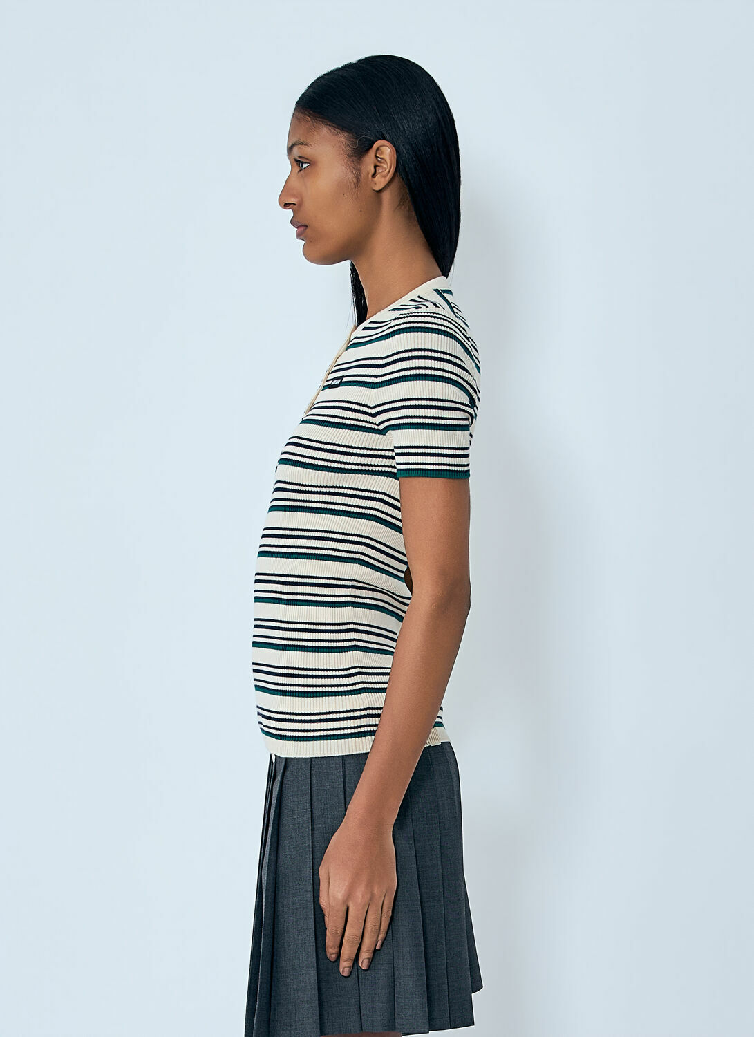Miu Miu Stripes T-Shirt