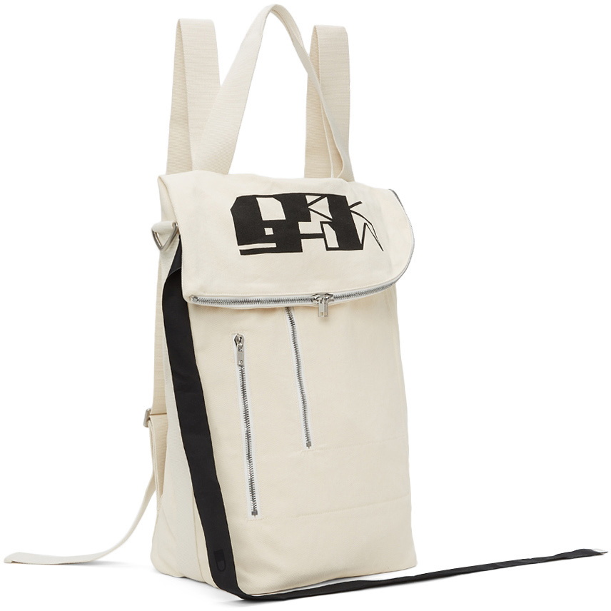 Rick Owens Drkshdw Off-White 'DRKSHDW' Backpack Rick Owens Drkshdw