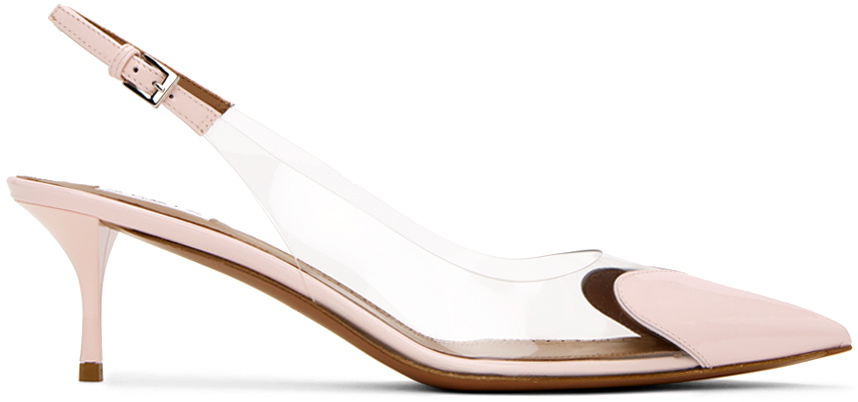 ALAÏA Pink Le Coeur Heels