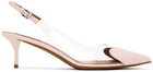 ALAÏA Pink Le Coeur Heels