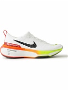 Nike Running - ZoomX Invincible 3 Flyknit Running Sneakers - White