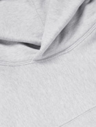 Champion - Organic Cotton-Blend Jersey Hoodie - Gray