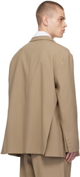 The Frankie Shop Beige Beo Blazer