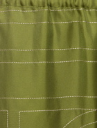 TOTEME Monogram Silk Pajama Pants
