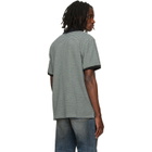 Carhartt Work In Progress Navy & Green Dion Polo