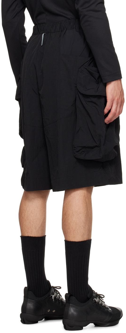 Archival Reinvent Black 3D Pocket Shorts