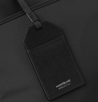 Montblanc - Sartorial Jet Large Nylon-Panelled Cross-Grain Leather Briefcase - Black
