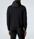 Prada Re-Nylon and cotton-blend hoodie