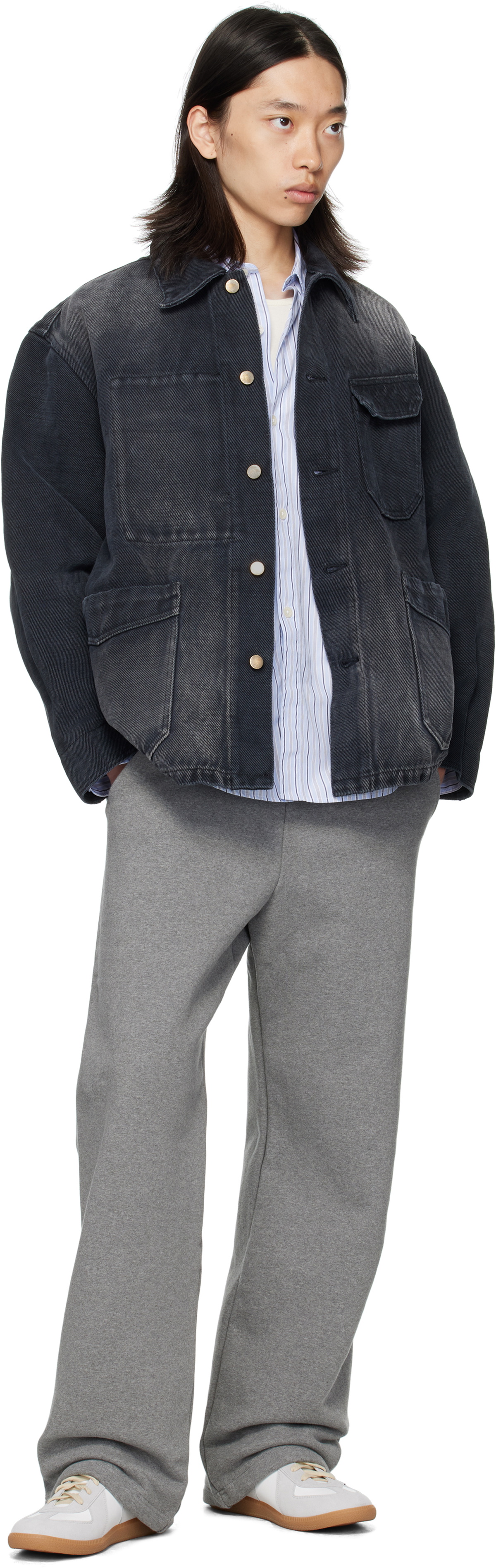OUAT Black Selvedge Denim Jacket