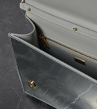 Dolce&Gabbana DG mirrored leather crossbody bag