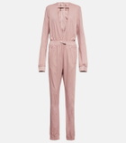 Rick Owens - Coated denim jumpsuit