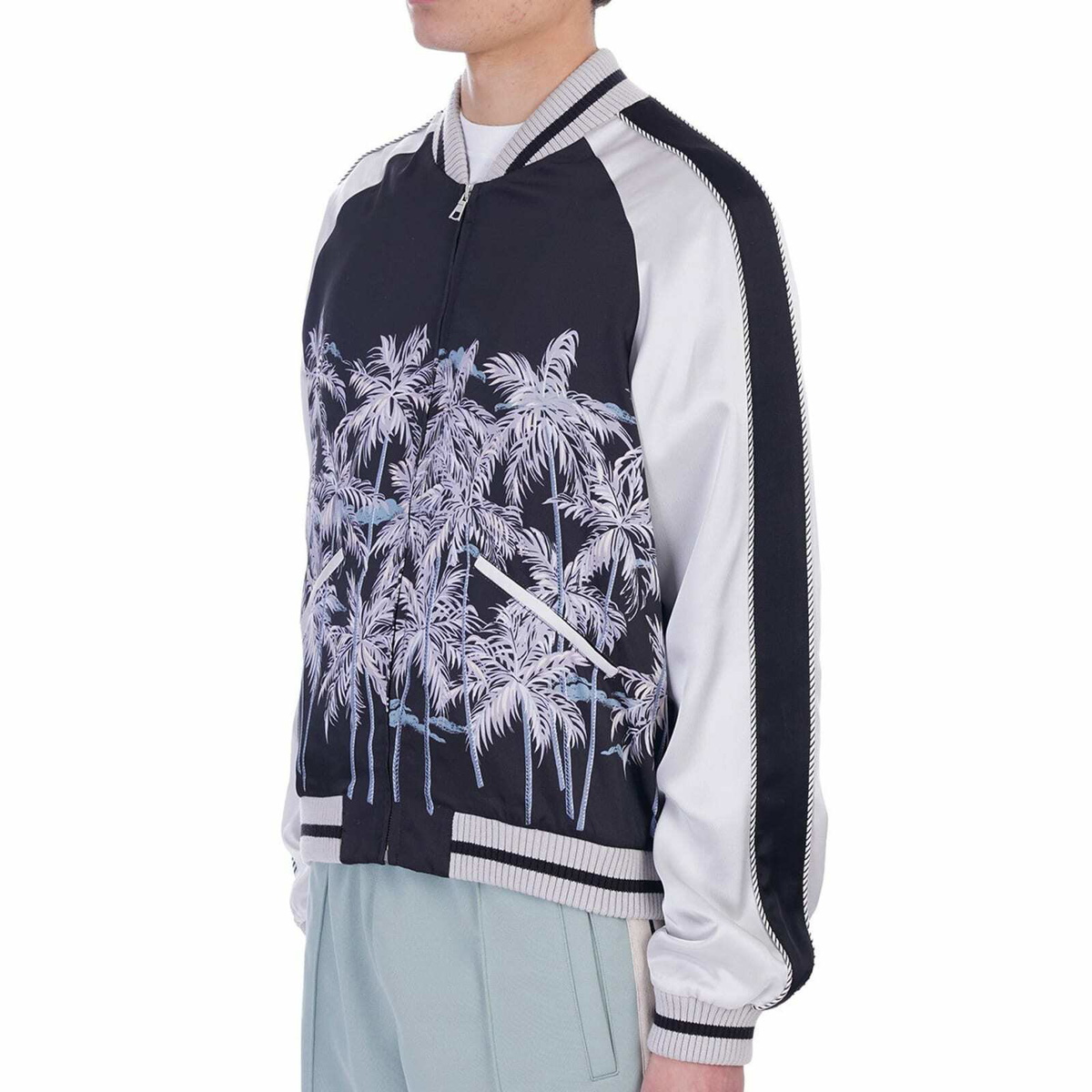 Palm Angels Printed Bomber Jacket Palm Angels