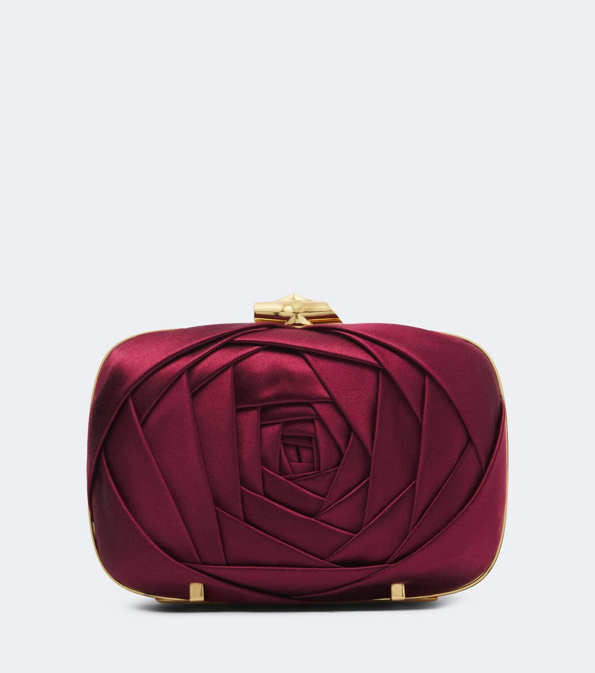 Roger Vivier Rose Vivier satin clutch
